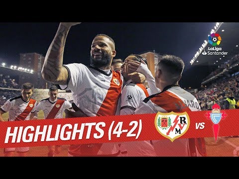 Rayo Vallecano de Madrid 4-2 Real Club Celta de Vigo