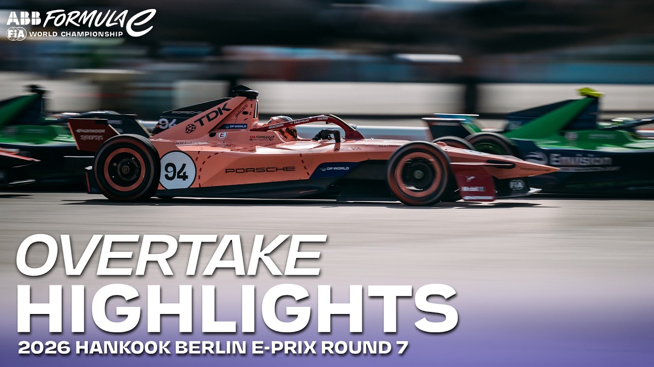 Overtake Highlights | 2026 Hankook Berlin E-Prix Round 7