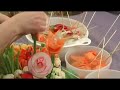 Making Edible Vegetable Arrangements : Edible Arrangements: Adding Vegetable Flowers
