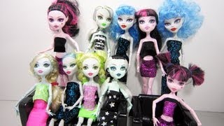 Patrones de vestido, falda y blusa para Monster High Totalmente gratis.