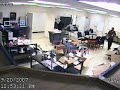tragedy while flattening boxes