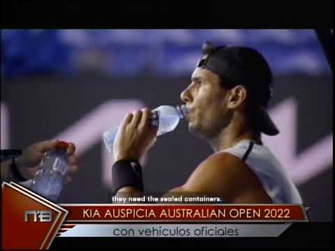 Kia auspicia Australian Open 2022 con vehículos oficiales
