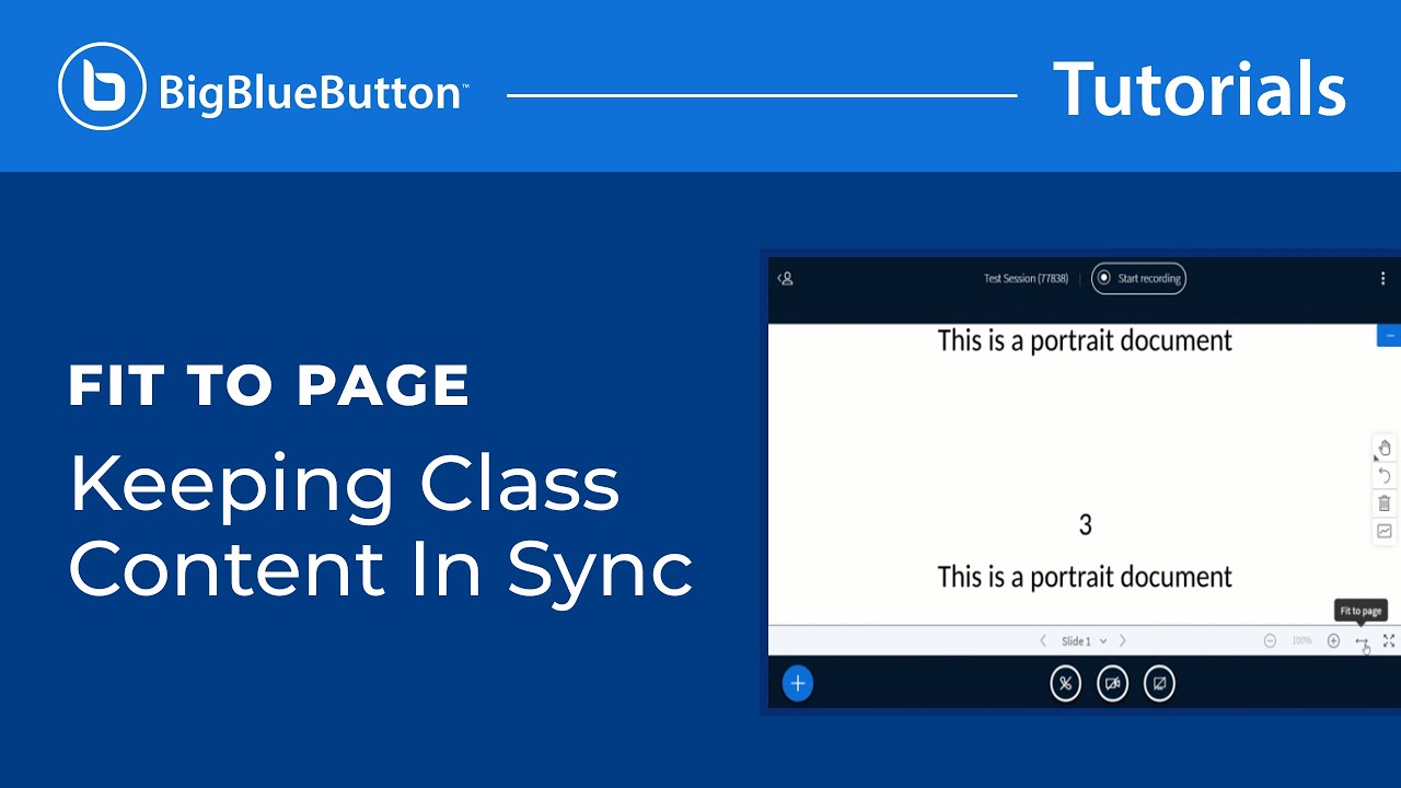 Fit to Page Tutorial