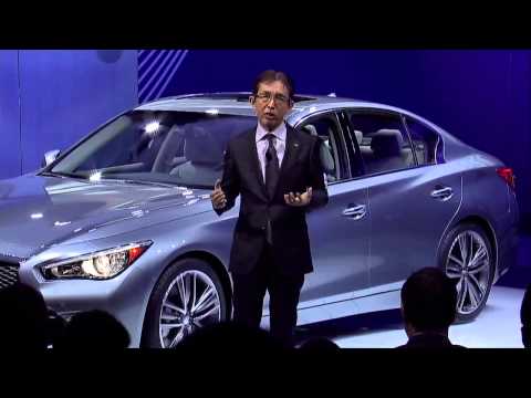 The All-New Infiniti Q50 Revealed at NAIAS - Full Recording