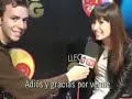 Demi Lovato performing This is Me Spanish Channel