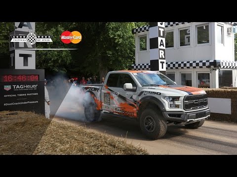 Ben Collins en el Ford F-150 Raptor