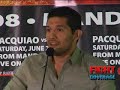 Manny Pacquiao Vs. David Diaz Pre-Fight Press Conference Manny Pacquiao Vs. David Diaz Pre-Fight Press Conference