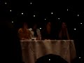 the cast applauding at the closing ceremony.