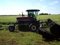 cutting barla silage with a mac don swather cutting barla silage with a mac don swather