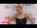 Maximo TV www.maximotv.com http Cassie Scerbo (Make It or Break It) atVariety's 4th Annual Power of Youth Event at Paramount Studios in Hollywood, California USA October 24, 2010 About Variety: Variety is the leading publication for business entertainment news, recognized and respected throughout the world of show business. The Variety Group -- Daily Variety, Daily Variety Gotham, Weekly Variety and Variety.com -- are all owned by Reed Business Information (RBI), the largest business publisher in the US RBI is a member of the Reed Elsevier Group plc (NYSE: RUK and ENL). The goal of the Variety Power of Youth campaign is to encourage the next generation of entertainers to support philanthropic and humanitarian causes and use their positions in popular culture to inspire the millions of people who look up to them to do the same. Since its launch in 2007, the Variety Power of Youth effort has generated more than $800000 in support of charitable causes through sponsorship, auctions and cash donations, and we're proud to say that 100% of the net proceeds raised have been passed directly on to our charitable beneficiaries. www.variety.com ***This footage is available for licensing*** The viewing of this clip by website visitors is only permissible for personal use; copying, commercial use, distribution, broadcast, download, additional use or transfer is expressly prohibited. Contact us for more information at maximotv.com for proper clearance. © Ricomix Productions / Maximo TV <b>...</b>