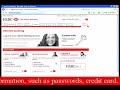 In Action... Phishing attempt (HSBC)