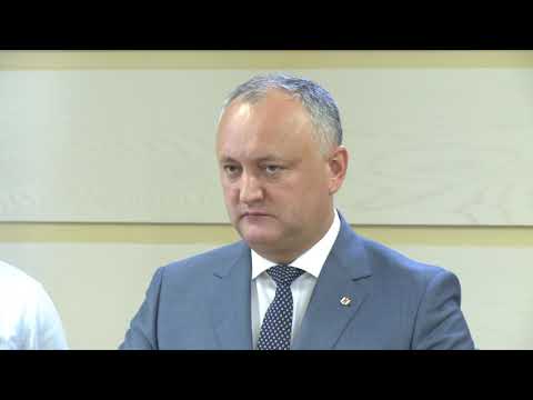 Șeful statului cheamă poporul Republicii Moldova la un marș pașnic