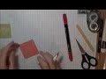 Card made with Rub-Ons