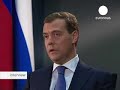 euronews - interview - Dmitri Medvedev