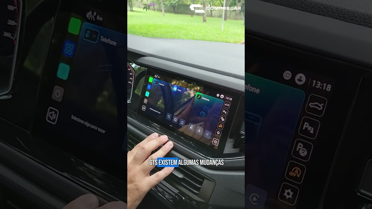 Central multimídia - Nivus GTS