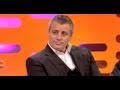 Matt LeBlanc uses the mini fridge beer cannon - The Graham Norton Show - BBC One