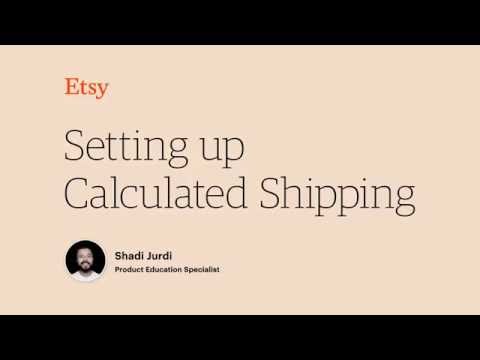 video-linktoworks-Calculated Shipping on Etsy: How to Set Profiles Up