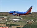 Southwest PMDG 737 Landing Southwest PMDG 737 Landing