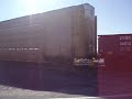 Norfolk Southern and Burlington Northern mixed freight