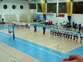 Polska - Słowacja,hymn Polski, siatkówka Juniorki, Siewierz, 28.12.2009