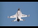 the video shows the t-birds passing over us during their practice session at nellis afb.