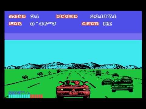 Out Run (1988, MSX, SEGA)