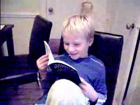 tim reading Gertrude Stein