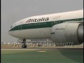 Alitalia 777 at LAX