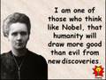   - Creative Quotations from Marie Curie for Nov 7 