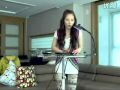 Lady Gaga ( poker face) on iphone by korean girl