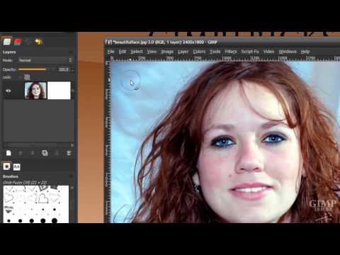 how to isolate image from background gimp