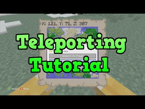 how to tp minecraft ps4