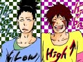 Shikamaru x Ino x Hinata x Kiba [Love Don't Cost A Thing]