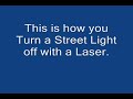 Street light laser.wmv Street light laser.wmv