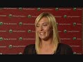 maria sharapova's sony ericsson range video