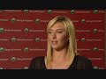 maria sharapova's sony ericsson range video
