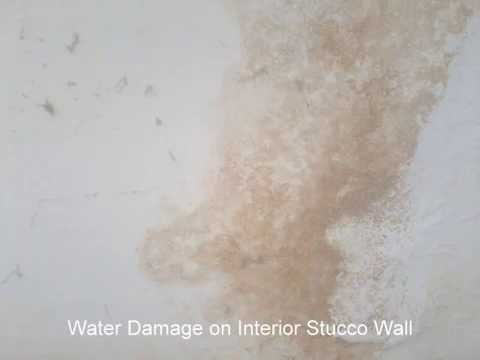 how to patch interior stucco walls