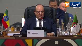 جنوب إفريقيا: الوزير الأول يشارك في أشغال قمة مجموعة الـ 20 بجوهانسبورغ