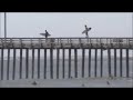 Cayucos Pier Going Off