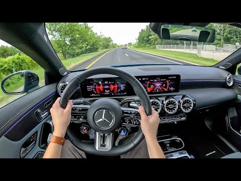 2024 Mercedes-AMG CLA35 4MATIC - POV Test Drive (Binaural Audio)