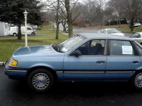 1989 Ford Tempo G, 89K original miles, rare 5 speed - sold
