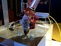 robot controlled by emc2 (linuxcnc)