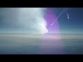Flying in and out of contrails in High Definition: www.aviafilms.com An aircraft flying through contrails at 38000 feet. Enjoy the awesome views of airplane contrails as we cruise through one that was created by an aircraft 1000 feet above us. More airplane videos in HD www.aviafilms.com