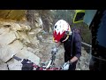 San Ysidro Rock Garden - Idol Xandei doing Rock Section, Crash & then gets up, now that's an Idol