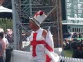 Barmy Army in wellington 2008  - \"Hes only got one song\"
