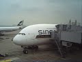 Airbus A380 Super-Jumbo Jet (Hong Kong to Singapore: SQ861)