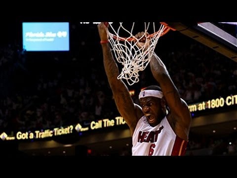 LeBron Huge Game 7 Dunks