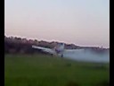 aviao fazendo tratamento na ceara do arroz