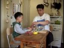 Russell Cuts Strawberries