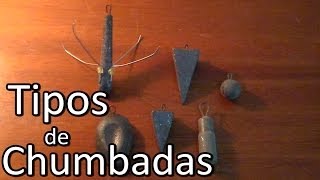 Tipos de Chumbada e seus Locais de Uso